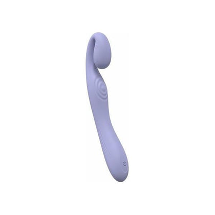 Introducing the Shot Toys Loveline Obsession Dual Motor Vibe Lavender - Model 2023 - Dual Motor Clitoral and G-Spot Vibrator for Women