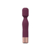 Shots Toys Loveline Glamour Mini Wand Burgundy Vibrator - Model 2023 - Women - Clitoral & G-Spot Stimulation - Adult Naughty Store