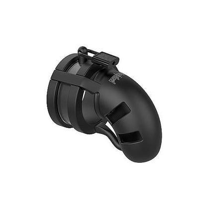 Mancage Model 18 Silicone Ballsplitter Chastity Device - Ultimate Male Chastity Toy for Intense Pleasure - Black