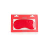 Introducing the Sensual Pleasure Soft Eyemask Red by Ouch! - Model EMB-001: Unleash the Passion in Style