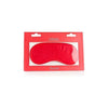 Introducing the Sensual Pleasure Soft Eyemask Red by Ouch! - Model EMB-001: Unleash the Passion in Style - Adult Naughty Store