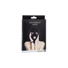 Ouch Subversion 3 Hole Hood Mask Black O-S: The Ultimate BDSM Experience for Submissive Pleasure - Adult Naughty Store