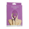 Subversion Mask Purple - The Ultimate 3 Hole Hood Mask for Submissive Play - Adult Naughty Store