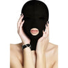 Ouch Submission Mask Black O-S: Sensory Awakening Spandex Hood for Enhanced Intimacy