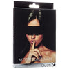 Ouch! Mystere Lace Eye Mask Black - Sensory Enhancer for Exciting Intimate Moments