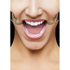 Ouch Hook Gag with Leather Straps Black - Ultimate Pleasure Enhancer for All Genders - Adult Naughty Store