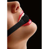 Ouch Elastic Ball Gag Black O-S - The Ultimate Pleasure Enhancer for Intimate Moments