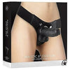 Ouch Realistic 8-Inch Strap-On Black - The Sensation Seeker's Delight