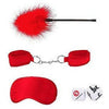 Shots Toys Ouch! Introductory Bondage Kit #2 - Red: Unleash Your Desires with this Sensual BDSM Set