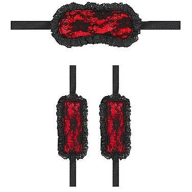 Shots Toys Ouch! Introductory Bondage Kit #7 Red - Unleash Your Desires with Sensual Submission and Dominance