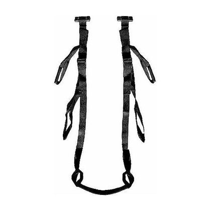 Shots Toys Ouch! Deluxe Door Swing Black - Model DS-300 - Unisex BDSM Sex Toy for Sensual Doorway Play
