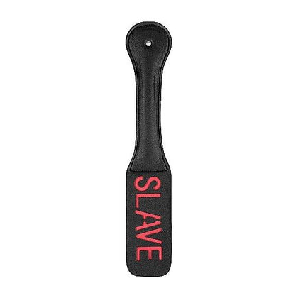 Shots Toys Ouch! Paddle Slave Black - BDSM Bondage Fetish Kink Sex Toy for Couples - Model 2023