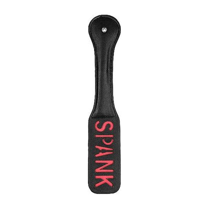 Shots Toys Ouch! Paddle Spank Black - Model 2023 - Unisex - Pleasure Enhancing BDSM Tool