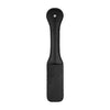 Shots Toys Ouch! Bad Boy Black Reversible Leather Paddle - Model 2023 - For Him or Her - Intense Impact Play - BDSM Bondage Fetish Kink Sex Toy