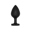 Shots Toys Regular Lucky Diamond Butt Plug Black - Model XYZ: Unleash Pleasure with Confidence - Adult Naughty Store