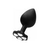 Shots Toys Regular Lucky Diamond Butt Plug Black - Model XYZ: Unleash Pleasure with Confidence - Adult Naughty Store