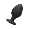 Shots Toys Ouch! Silicone Swirled Butt Plug Set Black - Model SPB-001 - Unisex Anal Pleasure - Adult Naughty Store