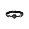 Shots Toys Ouch Diamond Studded Breathable Ball Gag - Model X123: Unleash Your Dark Desires with this Exquisite BDSM Accessory - Adult Naughty Store