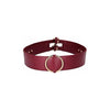 Shots Toys Ouch Halo Waist Belt L/XL Burgundy - Luxurious Leather-Look BDSM Accessory for Power Play and Pleasure - Adult Naughty Store