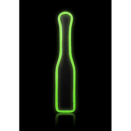 Shots Toys Ouch! Glow Paddle - Model GP-2023 - Unisex - Bondage Spanking Toy - Fluorescent Green