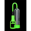 Shots Toys Glow Comfort Beginner Pump - Model GCD-2022 - Glow in the Dark - Penis Pump for Men - Enhances Pleasure - Fluorescent Green - Adult Naughty Store