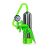 Shots Toys Glow Elite Beginner Penis Pump - Model GE-001 - Male Enhancement and Pleasure - Glow in the Dark Green