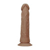 Realrock 9in Dong Tan Medium Skin Tone - Lifelike Dildo for Sensual Pleasure - Shots Toys - Adult Naughty Store