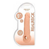 Realrock Penis Sleeve 9in Flesh - The Ultimate Pleasure Enhancer for Men, Shots Toys Realrock RS-9, Light Skin Tone - Adult Naughty Store