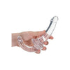 Realrock Strapless Strap On 6in Transparent Clear - The Ultimate Crystal Clear Pleasure for Couples - Adult Naughty Store