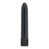 Royal Gems Shiny Powerful Vibe Rechargeable Gunmetal ABS Plastic Bullet Vibrator - Model RG-2023 - For Women - Versatile Internal and External Stimulation - Sleek Gunmetal Finish - Adult Naughty Store