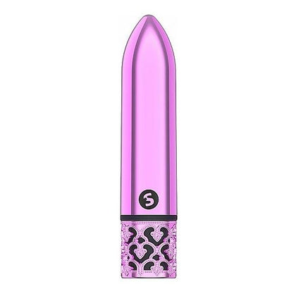 Royal Gems Glamour Pink ABS Bullet Rechargeable Vibrating Pleasure for Her - Model RG-001 - Adult Naughty Store