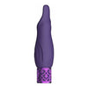 Royal Gems Sparkle Purple Rechargeable Silicone Bullet Vibrator - Model RG-SPB-001 - For All Genders - Intense Clitoral Stimulation - Adult Naughty Store