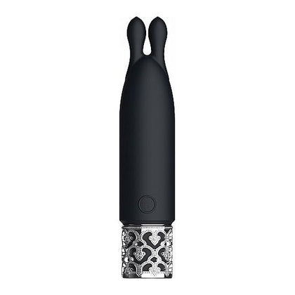 Royal Gems Twinkle Silicone Bullet Vibrator Rechargeable Black - Model ROY009BLK - For Women - Clitoral Stimulation - Adult Naughty Store