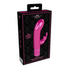 Royal Gems Dazzling Pink Rechargeable Silicone Bullet Vibrator - Model RG-001 - For Women - Clitoral Stimulation - Elegant Pink - Adult Naughty Store