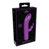 Shots Toys Royal Gems Dazzling Purple Rechargeable Silicone Bullet Vibrator - Model RG-DBV01 - For Women - Clitoral Stimulation - Elegant and Powerful - Adult Naughty Store