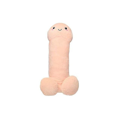 Shots Toys S-Line Penis Stuffy 12in Plush Pillow-Shaped Pecker for Adults - Model 2023 - Unisex Pleasure - Soft and Cuddly - Beige