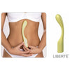 Natural Contours Liberte G-Spot Vibrator - Model L1: Ultimate Pleasure for Women, Targeting G-Spot Stimulation - Warm Yellow