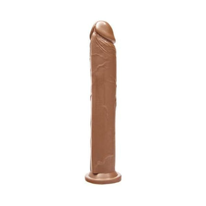 Si Novelties Ignite Collection Series 10-Inch Caramel Realistic Suction Cup Dildo for Intense Pleasure - Model SN-1001 - Unisex - Anal and Vaginal Stimulation - Light Brown - Adult Naughty Store