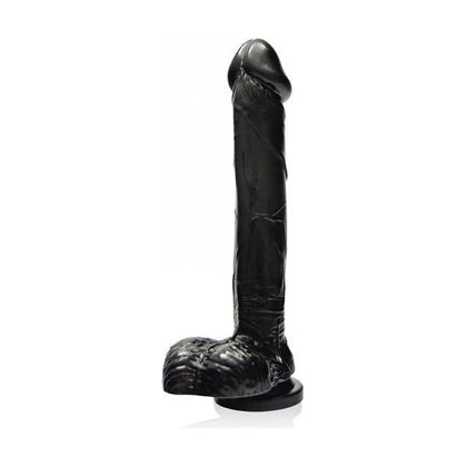 Ignite by Si Novelties 9-Inch Black Realistic Dildo with Suction Cup - Model X9B: Ultimate Pleasure for All Genders