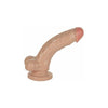 Air Pleasure Co. Beige Air Force Curved Up Dildo - Model AFD-2021 - Unisex G-Spot and Prostate Stimulation