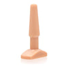 Si Novelties Ignite Butt Plug Vanilla Small (Model No. SN-001) - Unisex Anal Pleasure Toy in Light Skin Tone - Adult Naughty Store