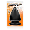 Si Novelties Ignite XX Large Black PVC Butt Plug - Model SN-001 - Unisex Anal Pleasure Toy - Adult Naughty Store