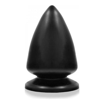 Si Novelties Ignite XX Large Black PVC Butt Plug - Model SN-001 - Unisex Anal Pleasure Toy