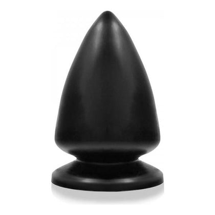 Si Novelties Ignite XX Large Black PVC Butt Plug - Model SN-001 - Unisex Anal Pleasure Toy - Adult Naughty Store