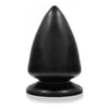 Si Novelties Ignite XX Large Black PVC Butt Plug - Model SN-001 - Unisex Anal Pleasure Toy - Adult Naughty Store