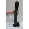 Si Novelties Exxxtreme Dong 16-Inch Black Suction Cup Dildo for Ultimate Pleasure - Adult Naughty Store