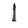 Si Novelties Goose Probe Medium Suction Cup Black - Premium Grade Platinum Cure PVC Anal Toy for Men and Women, 16 Inches, Velvety Smooth, Odor Free