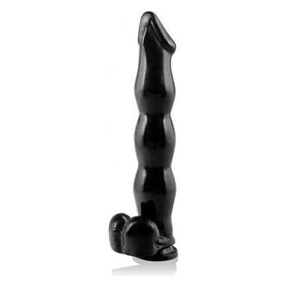 Si Novelties Armadildo with Balls Dildo Black 15 inches - Ultimate Pleasure for All Genders and Intense Stimulation for Prostate and G-Spot