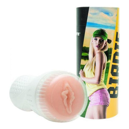 Si Novelties Birdie's Pussy Vanilla Beige Hand Held Stroker - Model BPS-001 - Female Masturbation Toy for Intense Pleasure - Adult Naughty Store