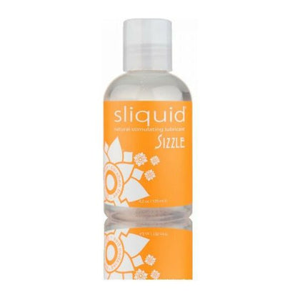 Sliquid Natural Stimulating Lubricant Sizzle 4.2 oz - Adult Naughty Store